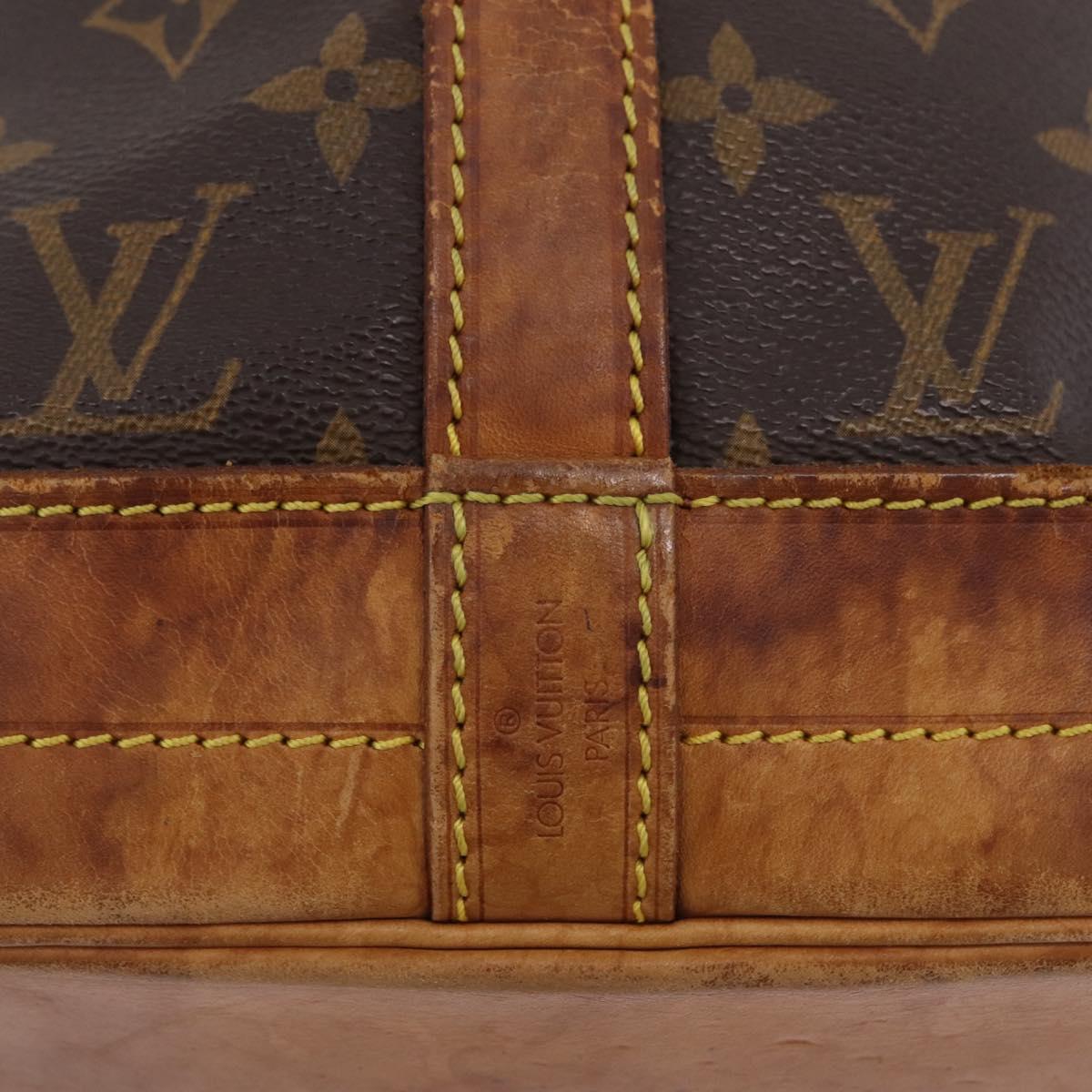 LOUIS VUITTON Monogram Noe Shoulder Bag M42224 LV Auth 207737