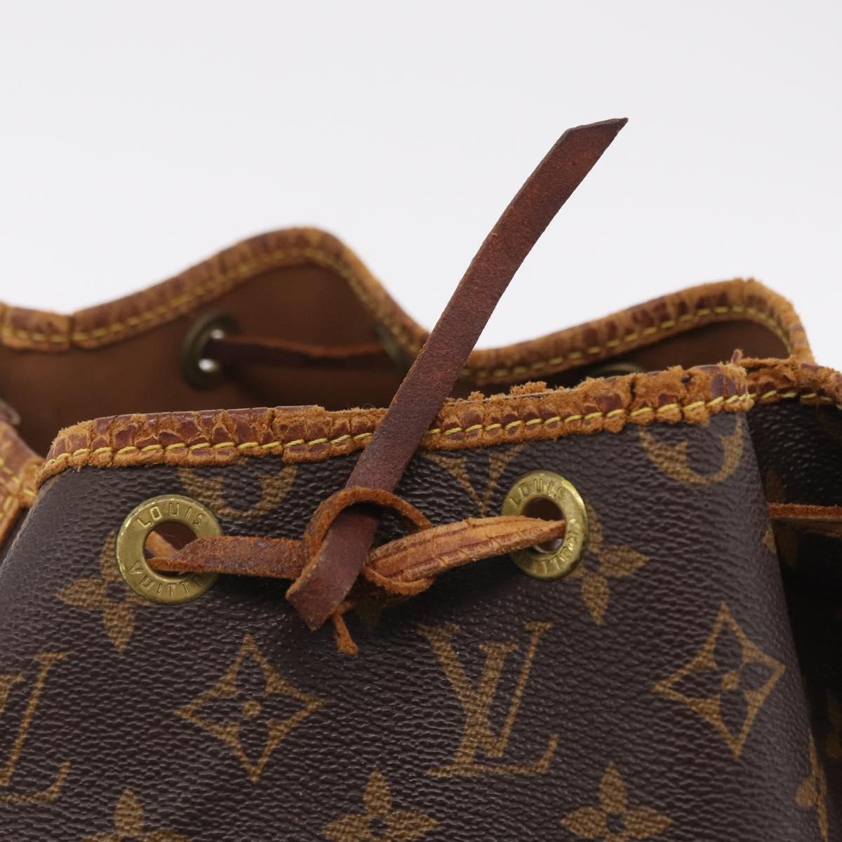 LOUIS VUITTON Monogram Noe Shoulder Bag M42224 LV Auth 207737