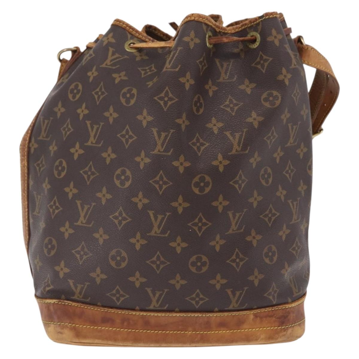 LOUIS VUITTON Monogram Noe Shoulder Bag M42224 LV Auth 207737
