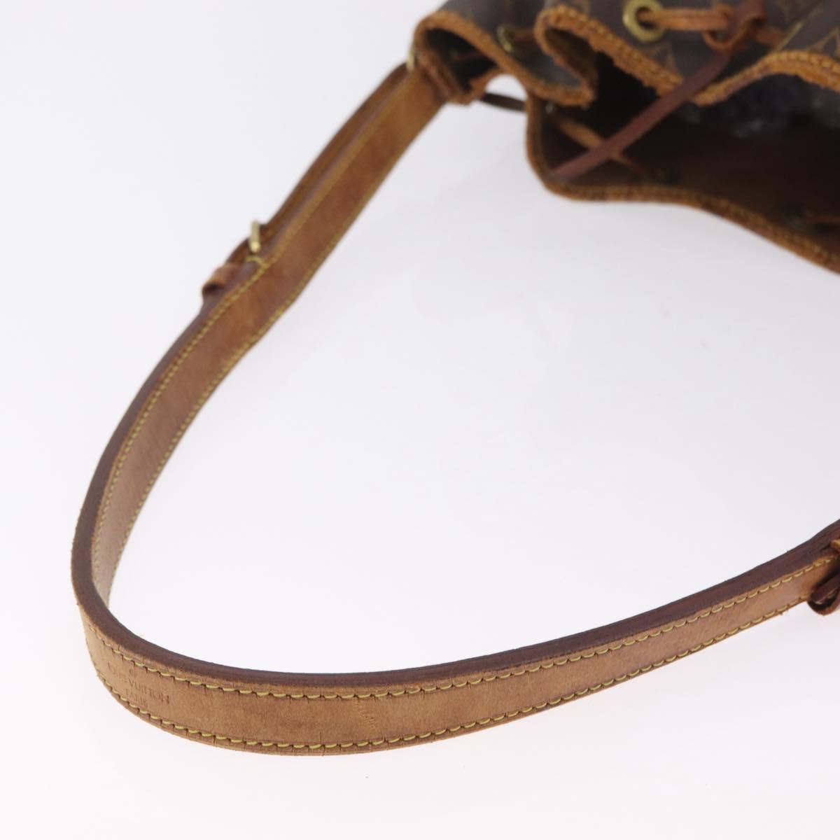 LOUIS VUITTON Monogram Noe Shoulder Bag M42224 LV Auth 207737