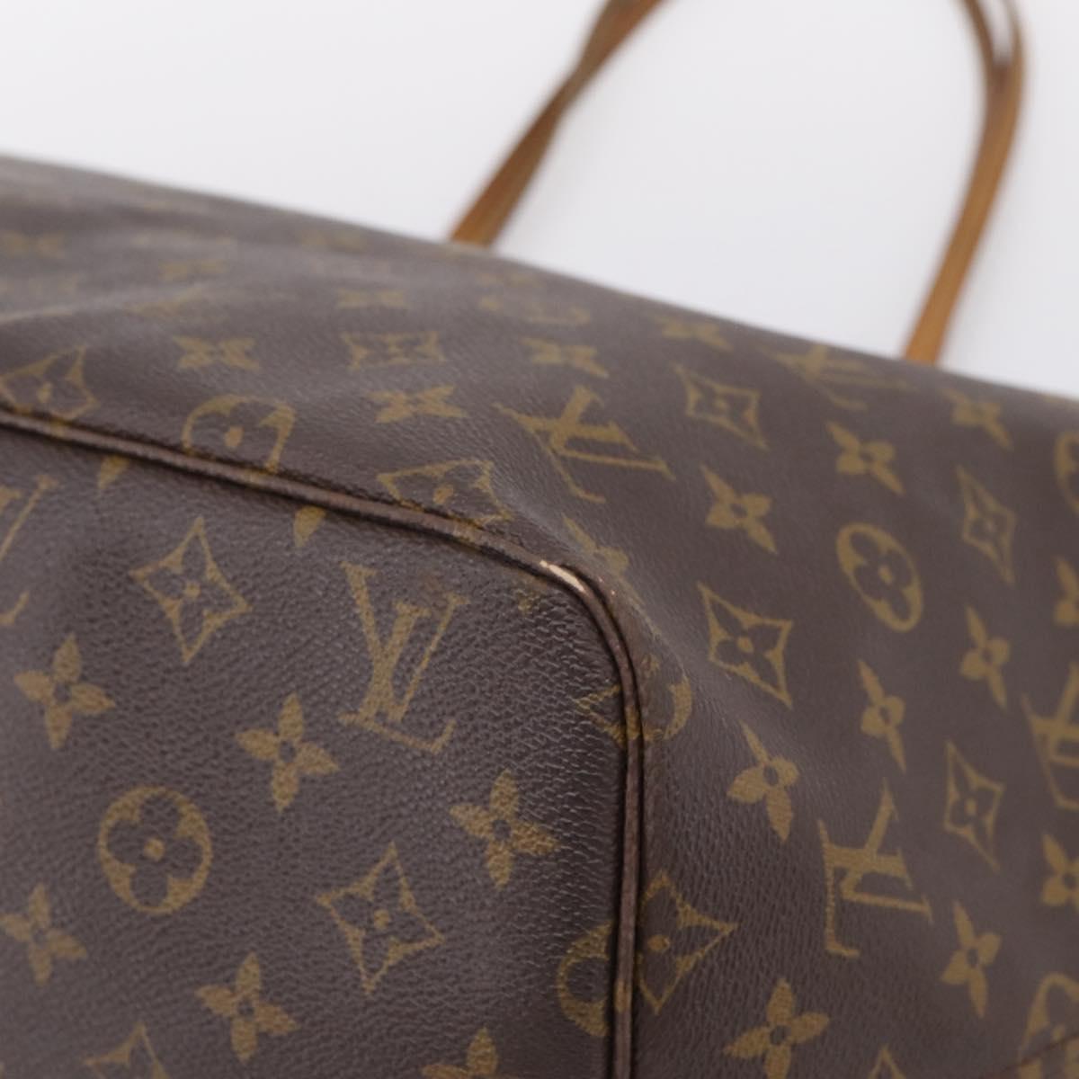 LOUIS VUITTON Monogram Neverfull GM Tote Bag M40157 LV Auth 207739A