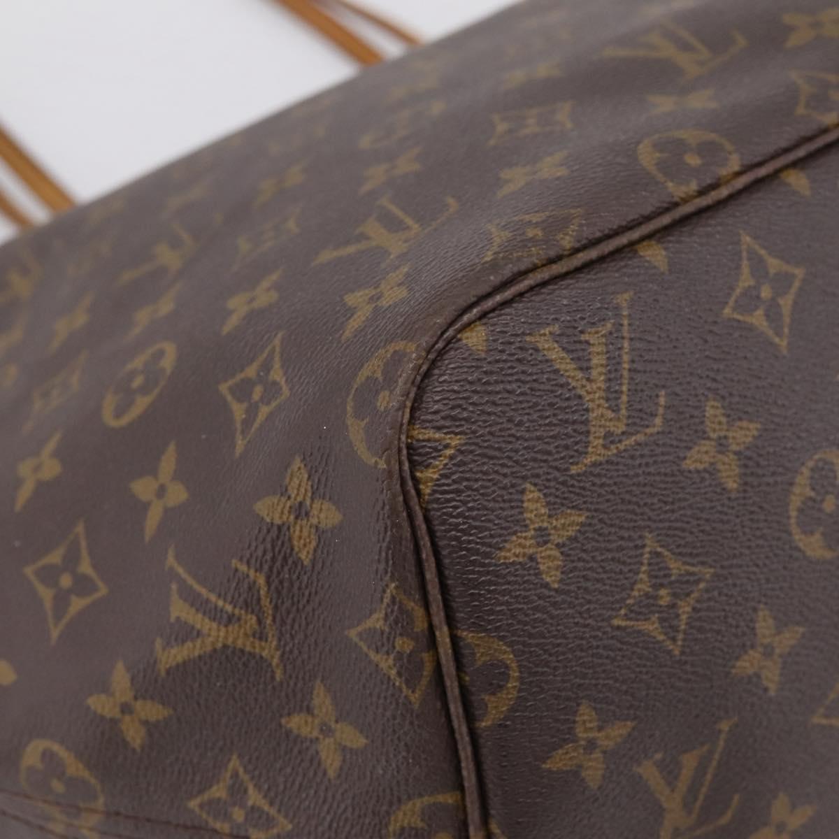 LOUIS VUITTON Monogram Neverfull GM Tote Bag M40157 LV Auth 207739A