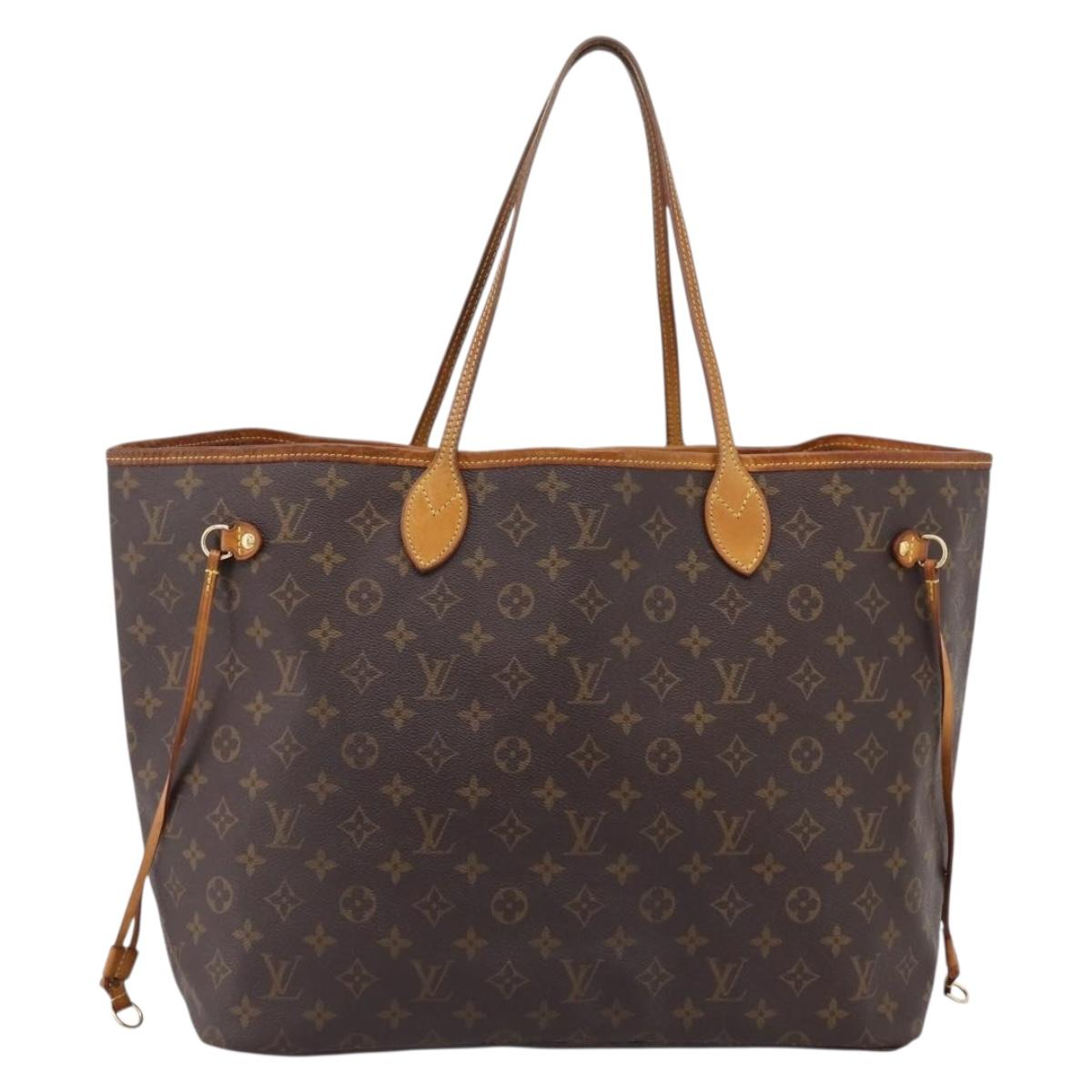 LOUIS VUITTON Monogram Neverfull GM Tote Bag M40157 LV Auth 207739A