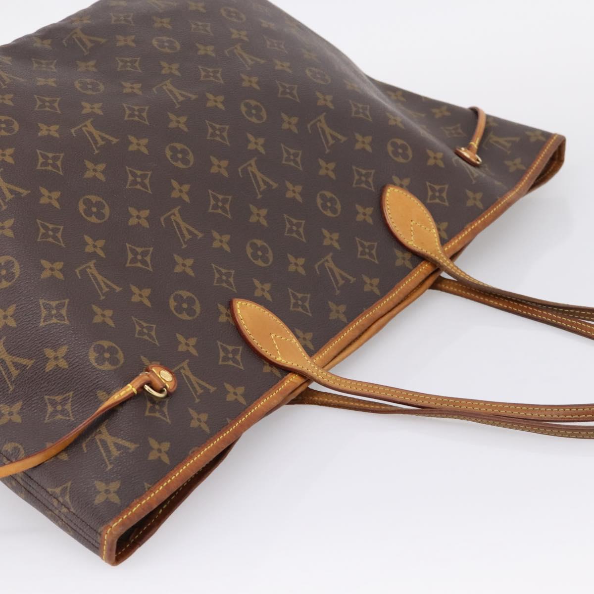 LOUIS VUITTON Monogram Neverfull GM Tote Bag M40157 LV Auth 207739A