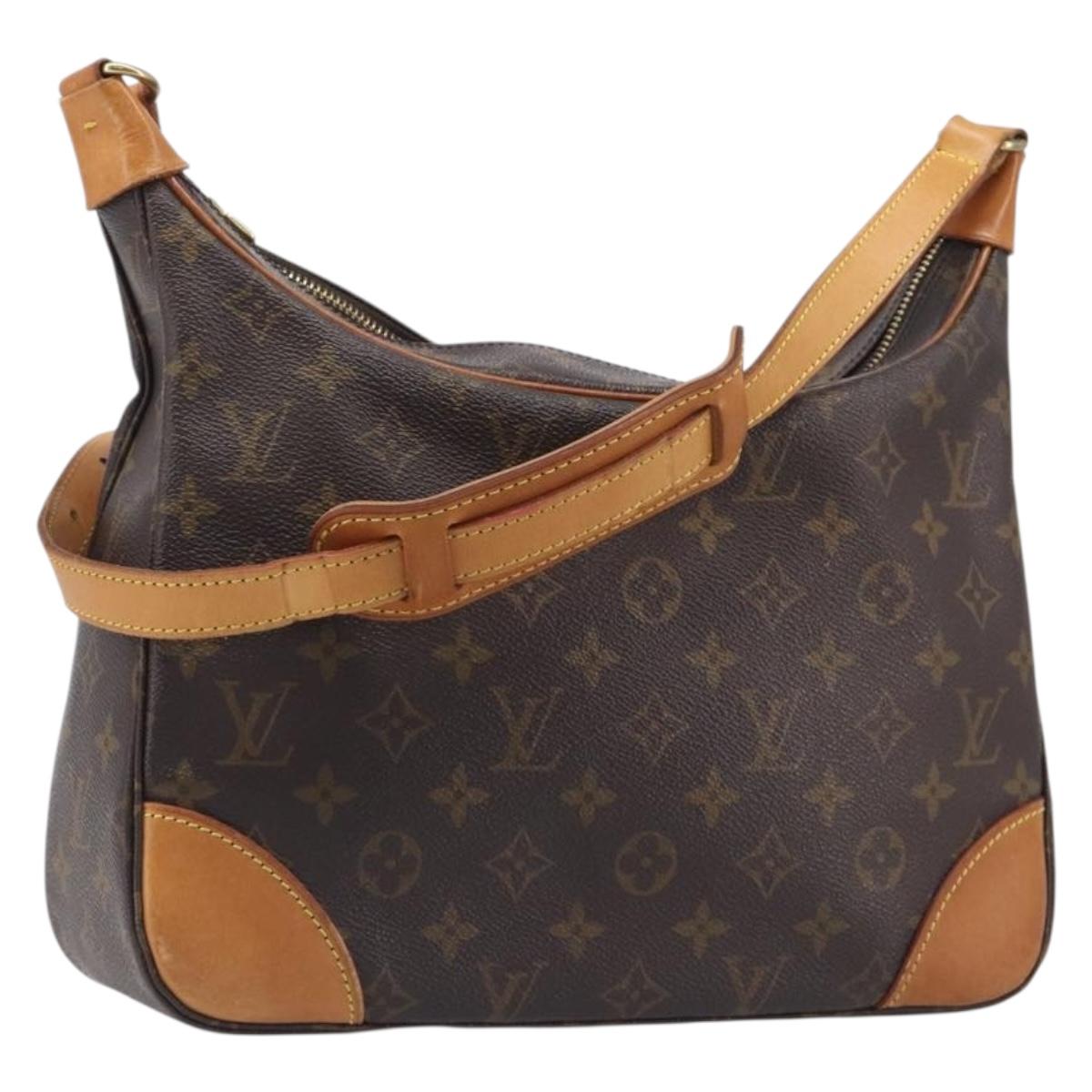 LOUIS VUITTON Monogram Boulogne 30 Shoulder Bag M51265 LV Auth 207744A