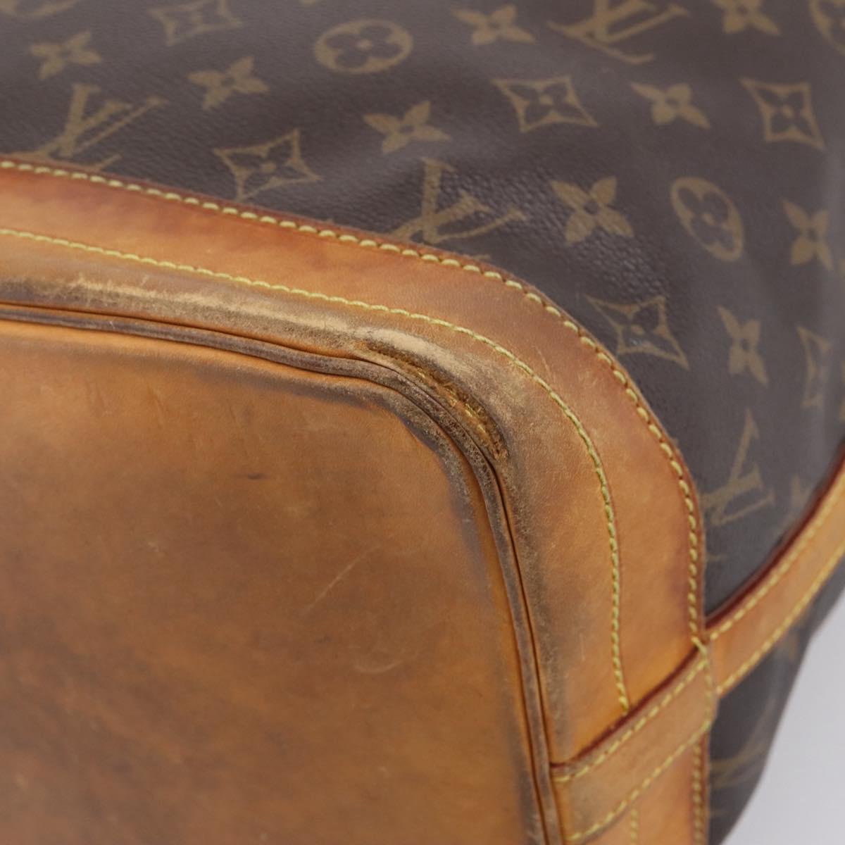 LOUIS VUITTON Monogram Noe Shoulder Bag M42224 LV Auth 207745