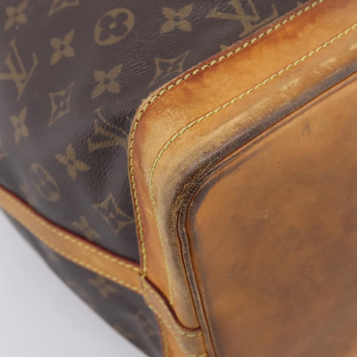 LOUIS VUITTON Monogram Noe Shoulder Bag M42224 LV Auth 207745