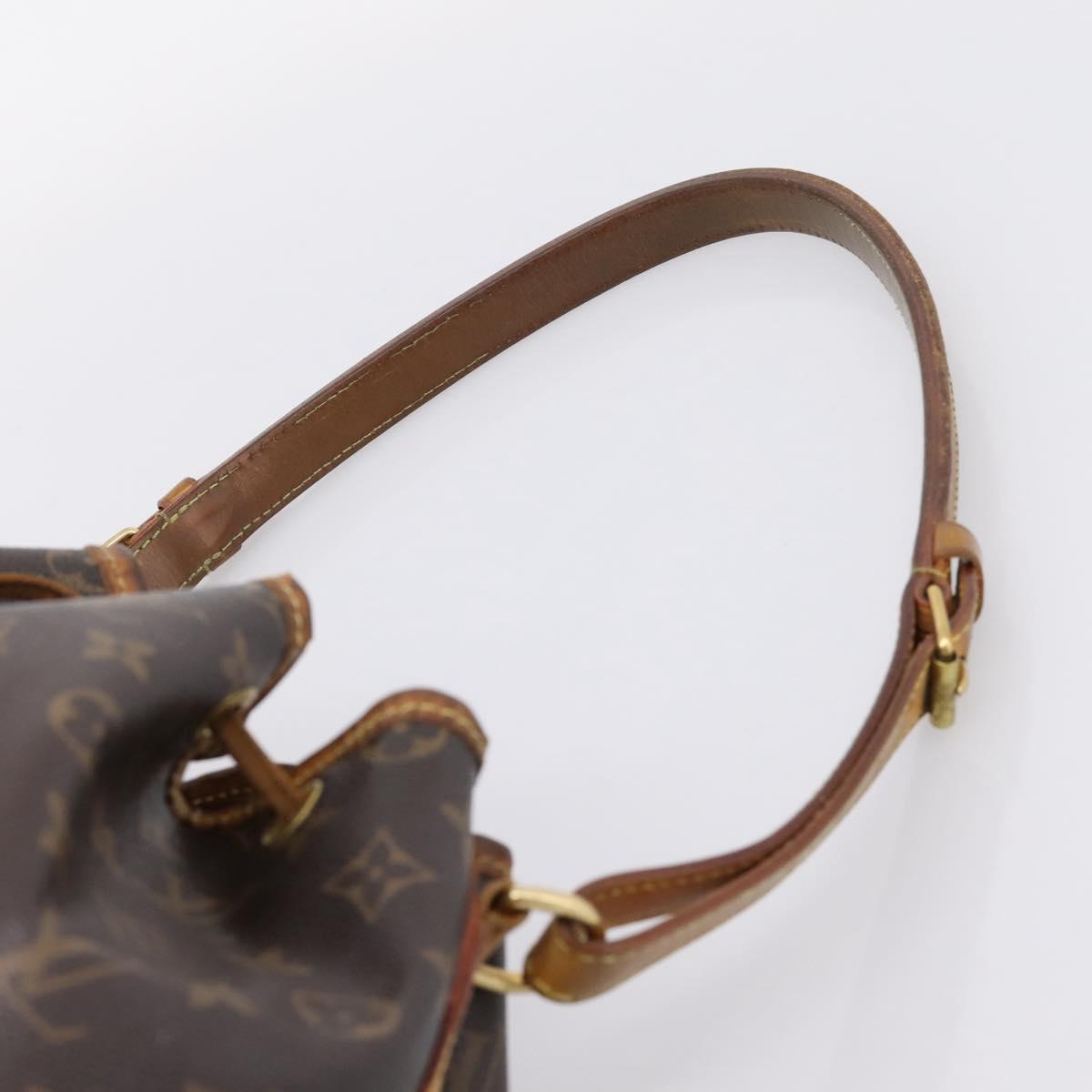 LOUIS VUITTON Monogram Noe Shoulder Bag M42224 LV Auth 207745