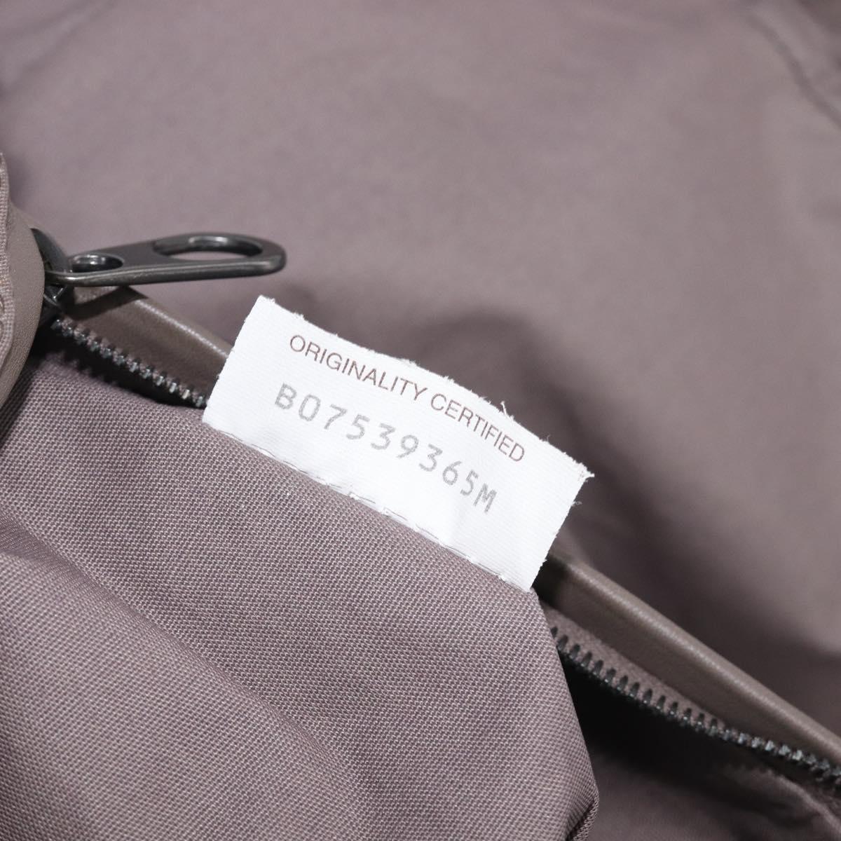 Bottega Veneta INTRECCIATO Business Bag Leather 2way Gray Auth 207753A