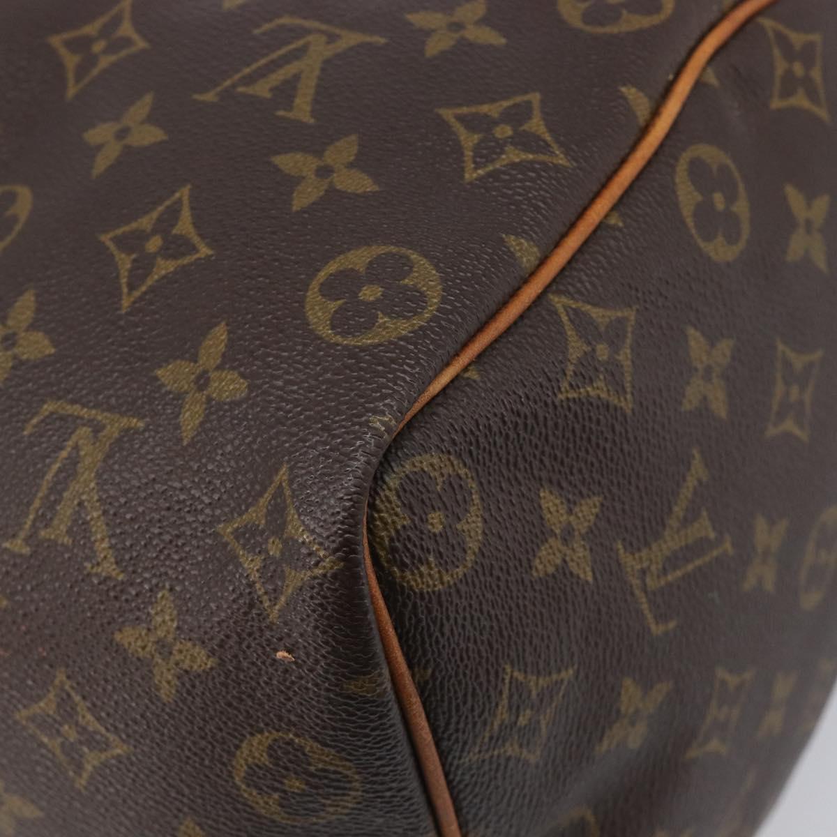 LOUIS VUITTON Monogram Speedy 35 Hand Bag M41524 LV Auth 207755