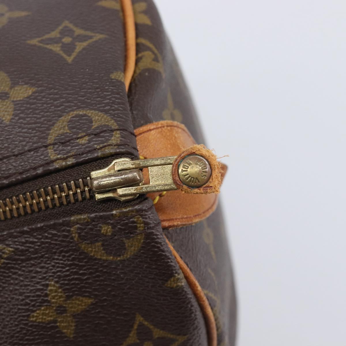LOUIS VUITTON Monogram Speedy 35 Hand Bag M41524 LV Auth 207755