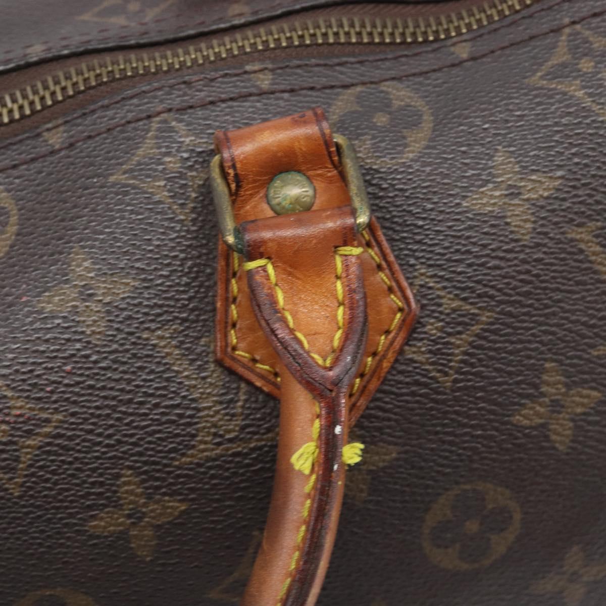 LOUIS VUITTON Monogram Speedy 30 Hand Bag M41526 LV Auth 207759