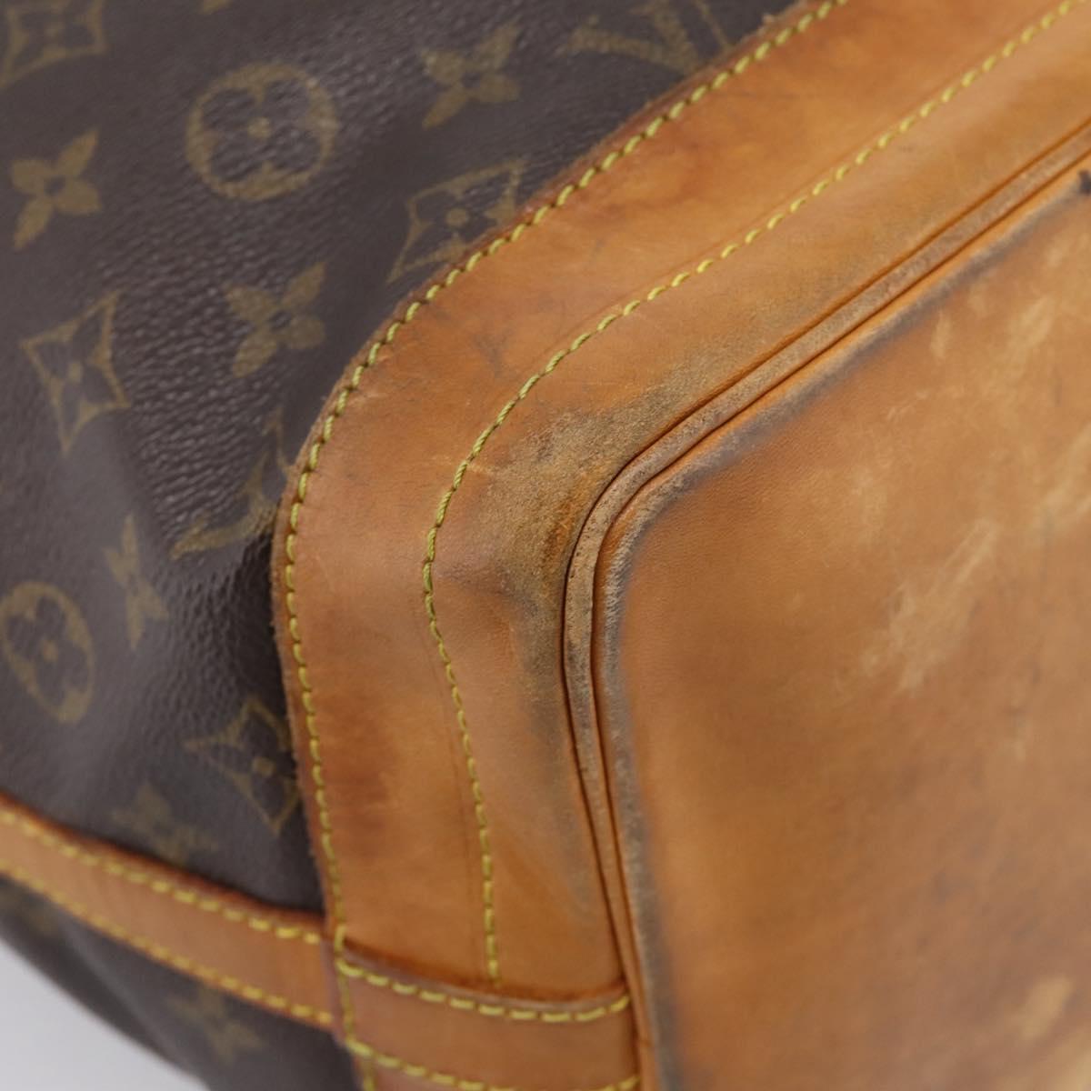 LOUIS VUITTON Monogram Noe Shoulder Bag M42224 LV Auth 207762