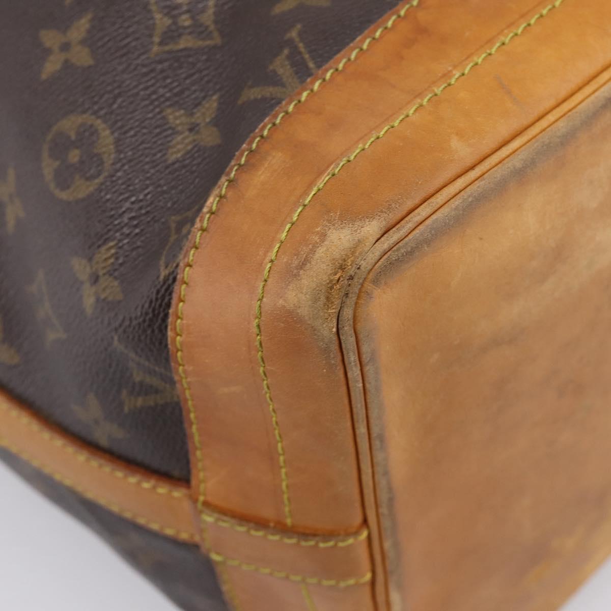 LOUIS VUITTON Monogram Noe Shoulder Bag M42224 LV Auth 207762