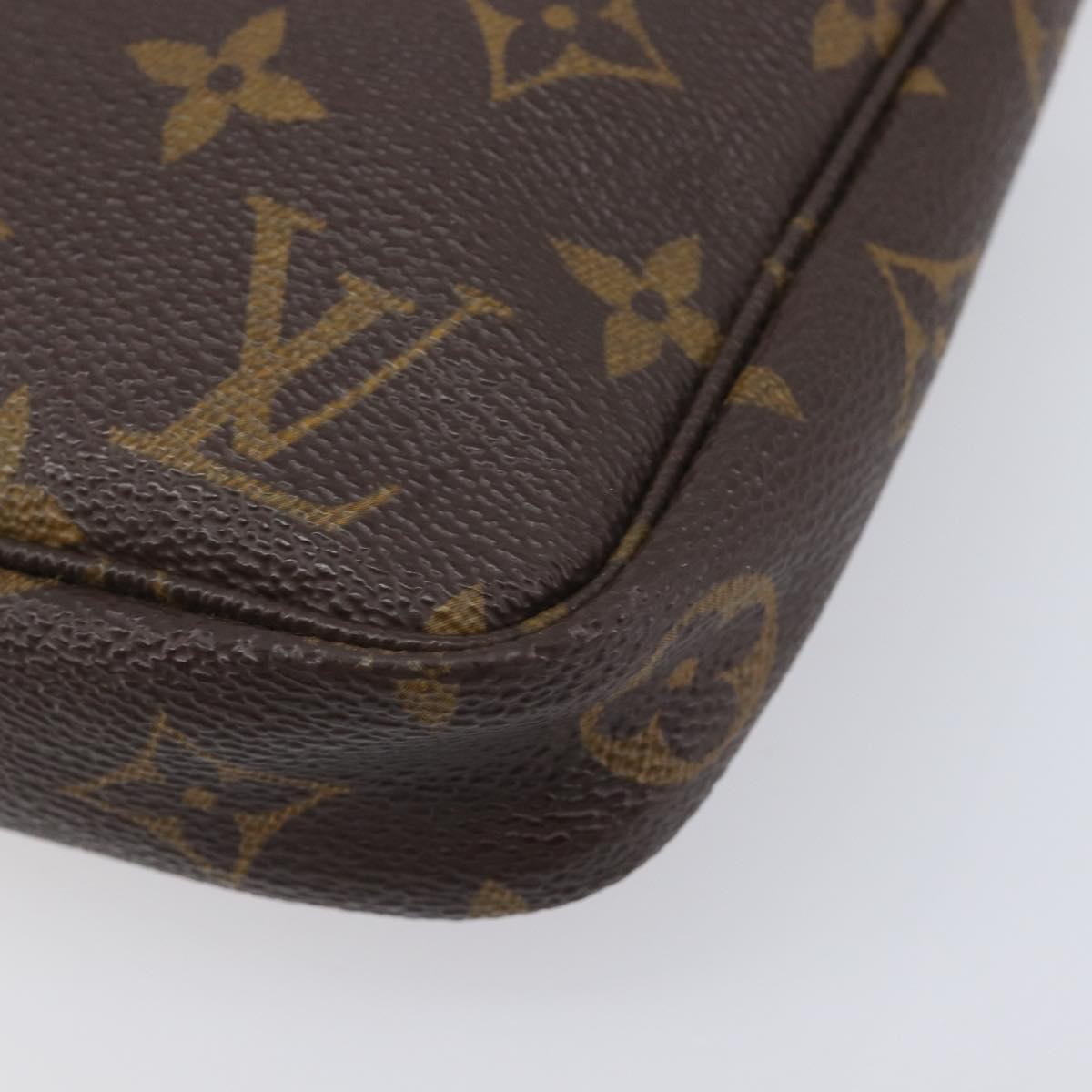 LOUIS VUITTON Monogram Pochette Accessoires Pouch M51980 LV Auth 207766A