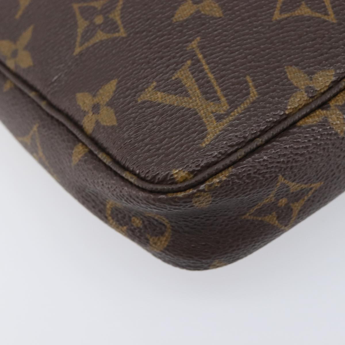 LOUIS VUITTON Monogram Pochette Accessoires Pouch M51980 LV Auth 207766A