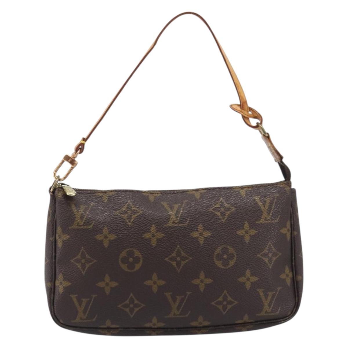 LOUIS VUITTON Monogram Pochette Accessoires Pouch M51980 LV Auth 207766A