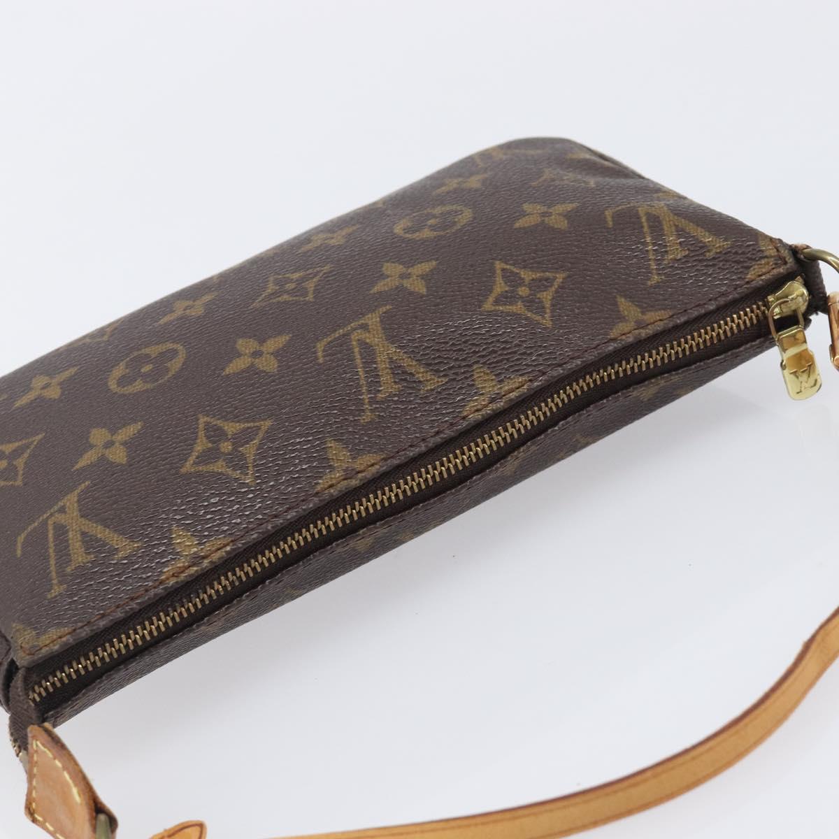 LOUIS VUITTON Monogram Pochette Accessoires Pouch M51980 LV Auth 207766A