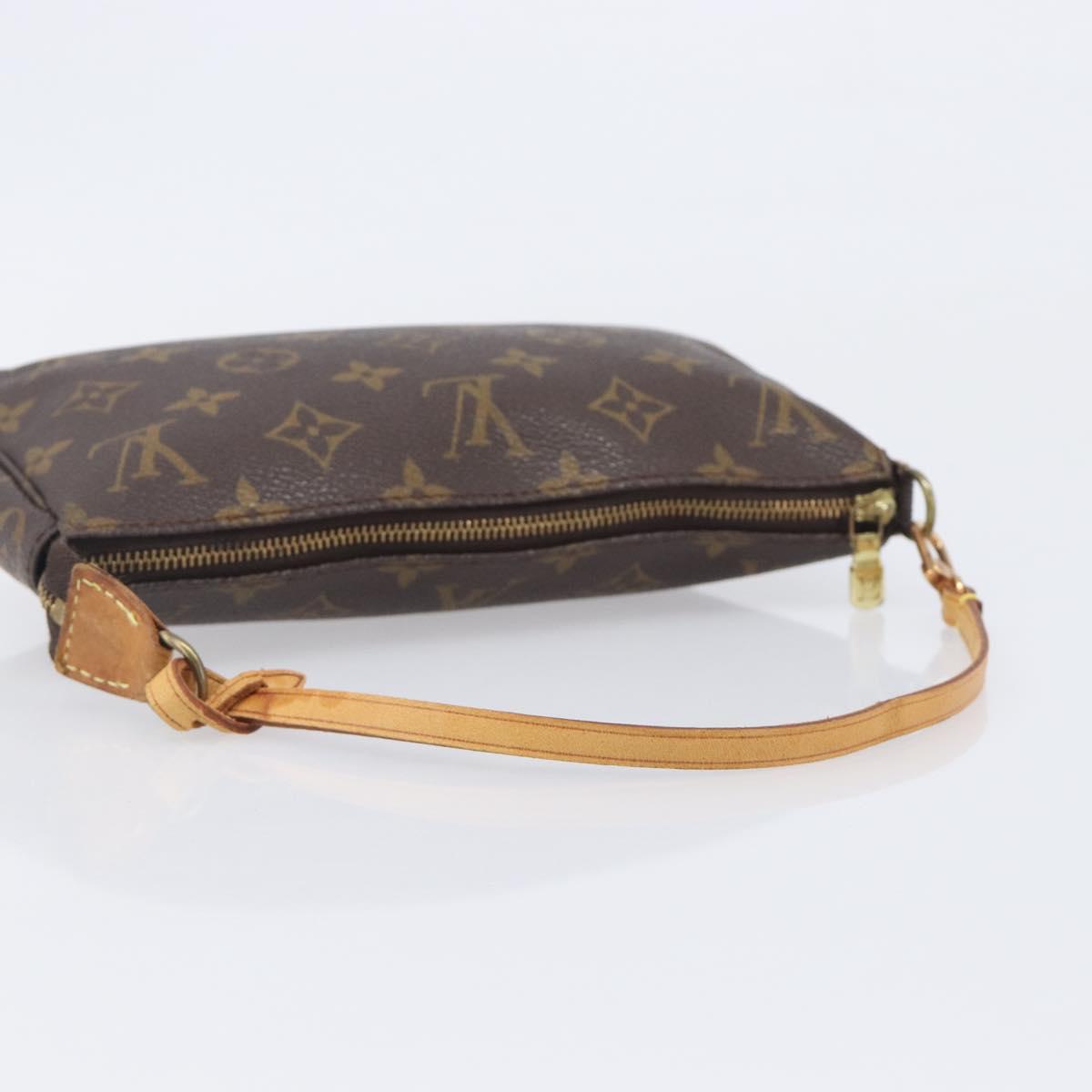 LOUIS VUITTON Monogram Pochette Accessoires Pouch M51980 LV Auth 207766A