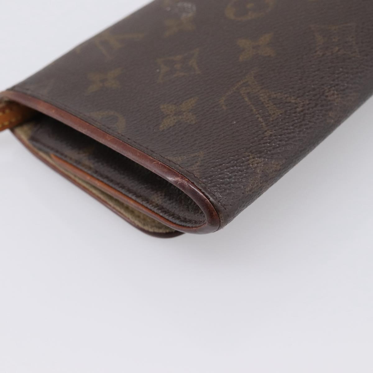 LOUIS VUITTON Monogram Pochette Twin GM Shoulder Bag M51852 LV Auth 207771