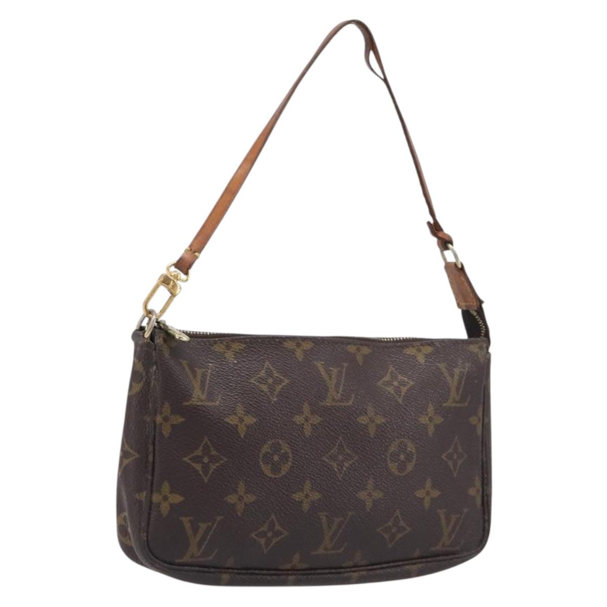 LOUIS VUITTON Monogram Pochette Accessoires Pouch M51980 LV Auth 207776A