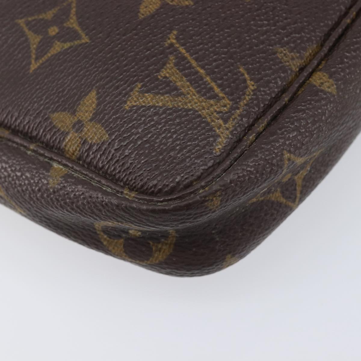 LOUIS VUITTON Monogram Pochette Accessoires Pouch M51980 LV Auth 207776A