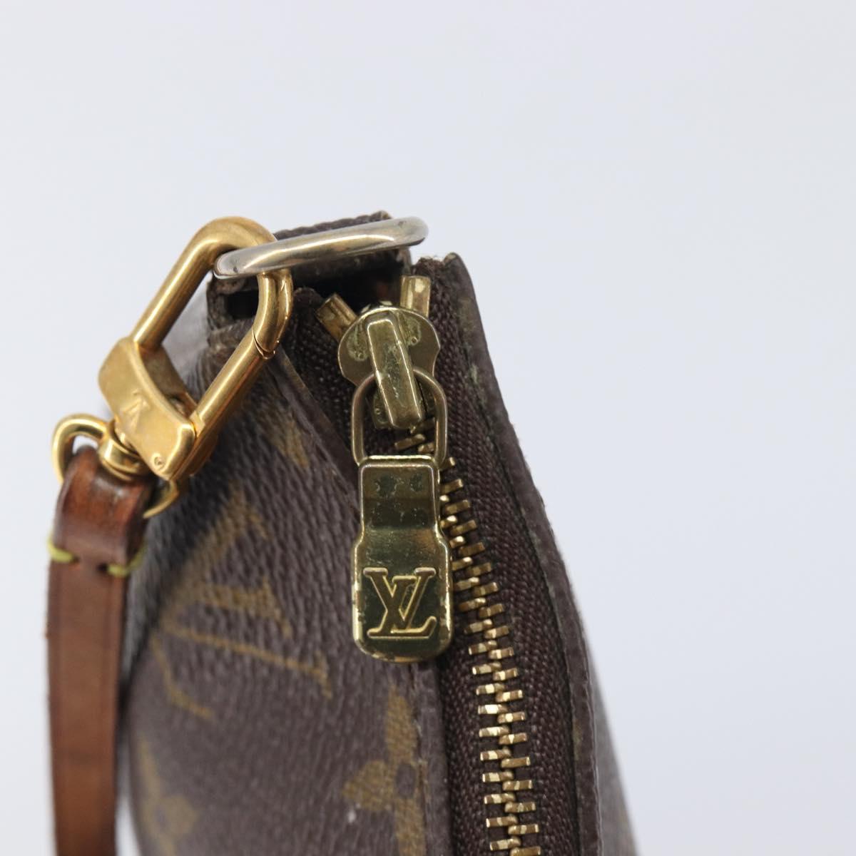 LOUIS VUITTON Monogram Pochette Accessoires Pouch M51980 LV Auth 207776A