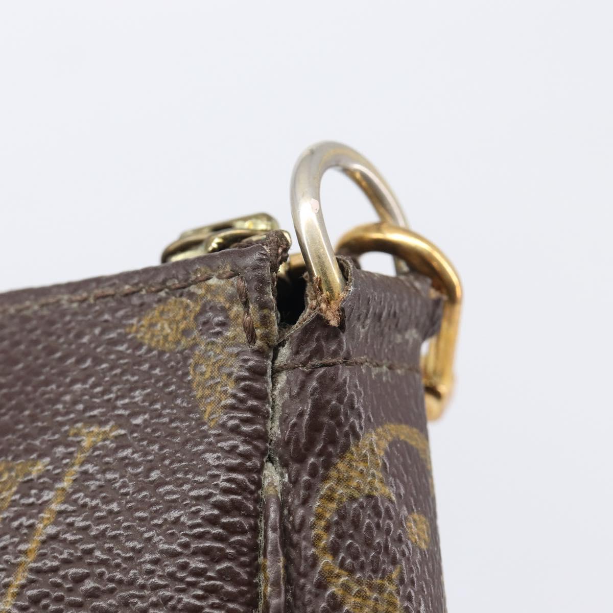 LOUIS VUITTON Monogram Pochette Accessoires Pouch M51980 LV Auth 207776A