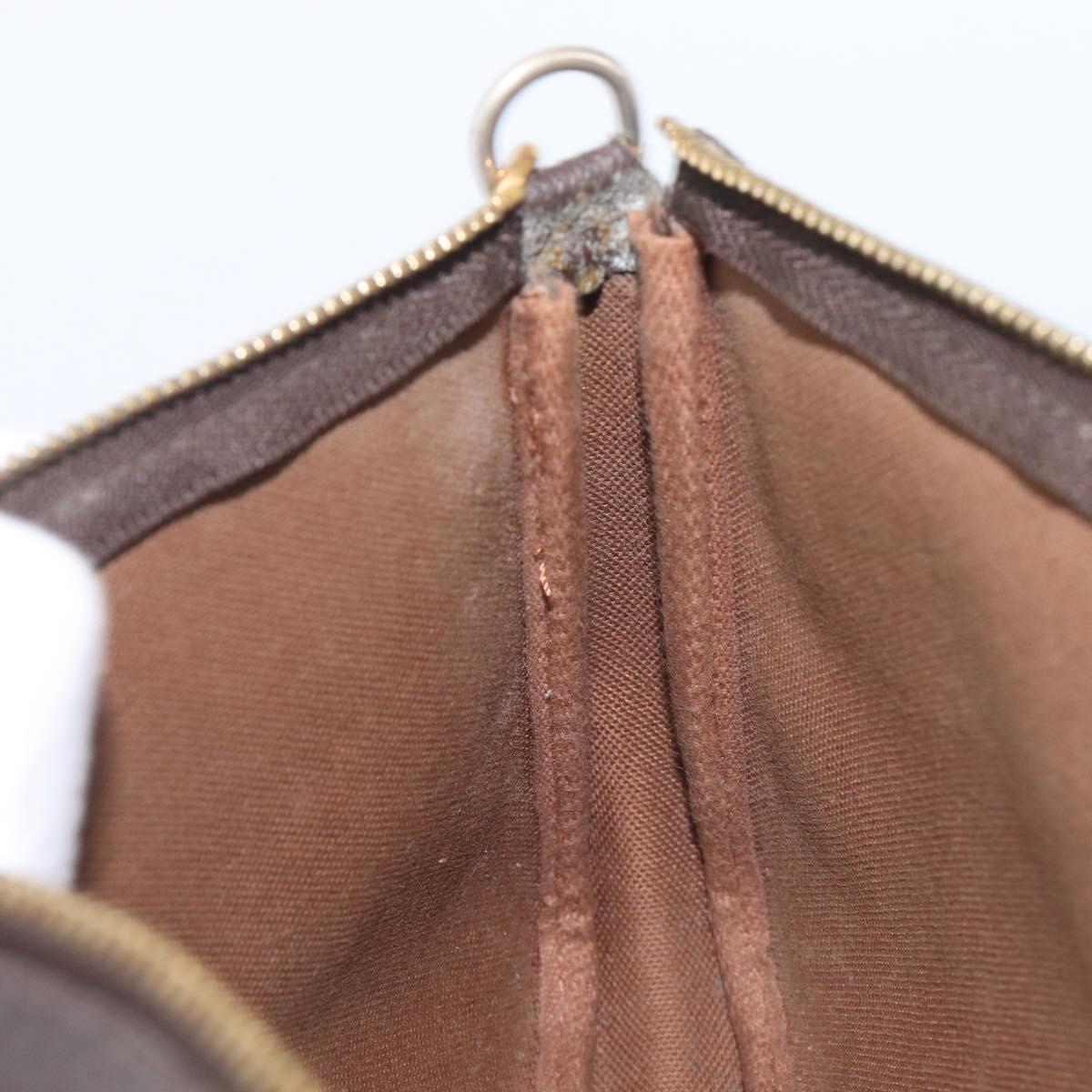 LOUIS VUITTON Monogram Pochette Accessoires Pouch M51980 LV Auth 207776A