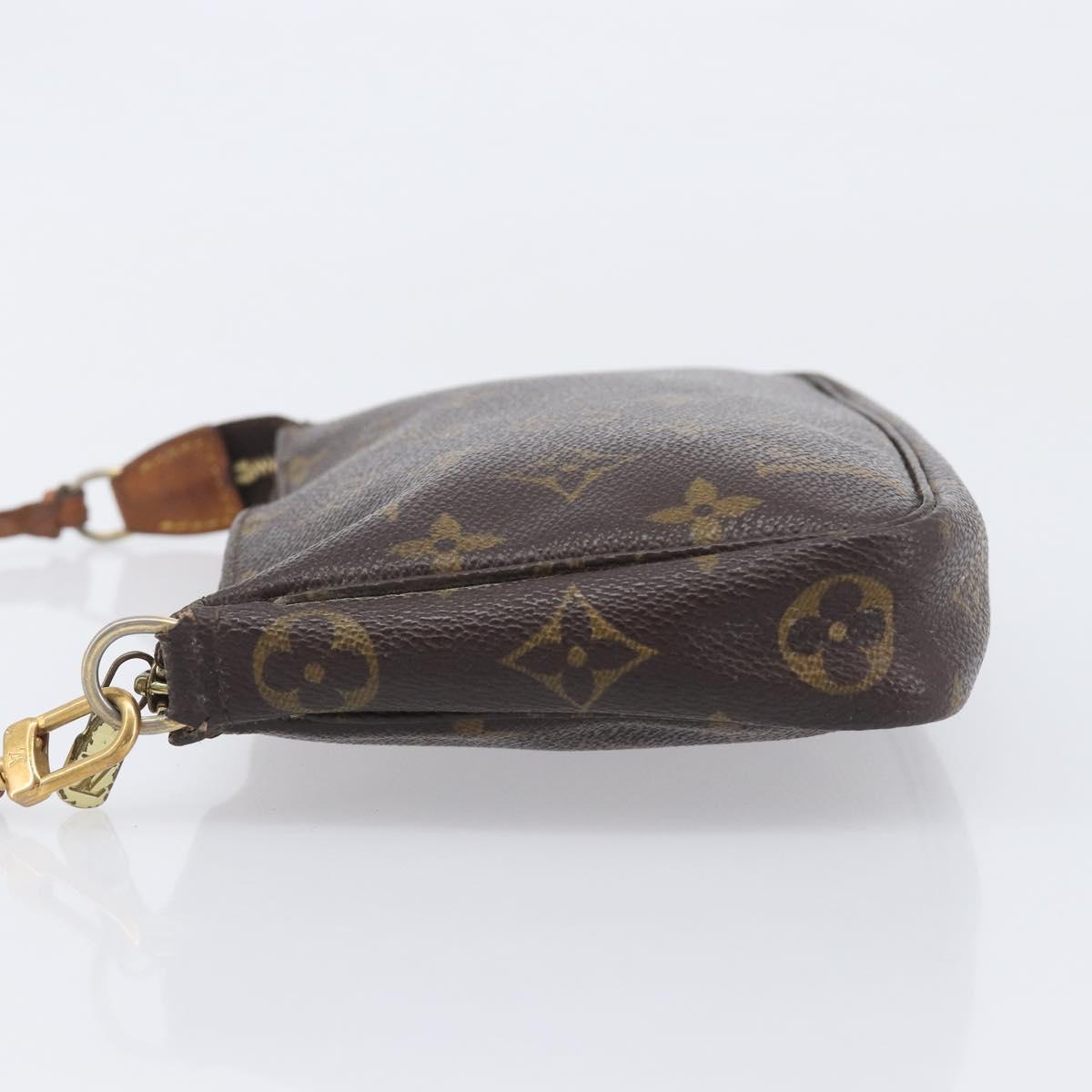 LOUIS VUITTON Monogram Pochette Accessoires Pouch M51980 LV Auth 207776A
