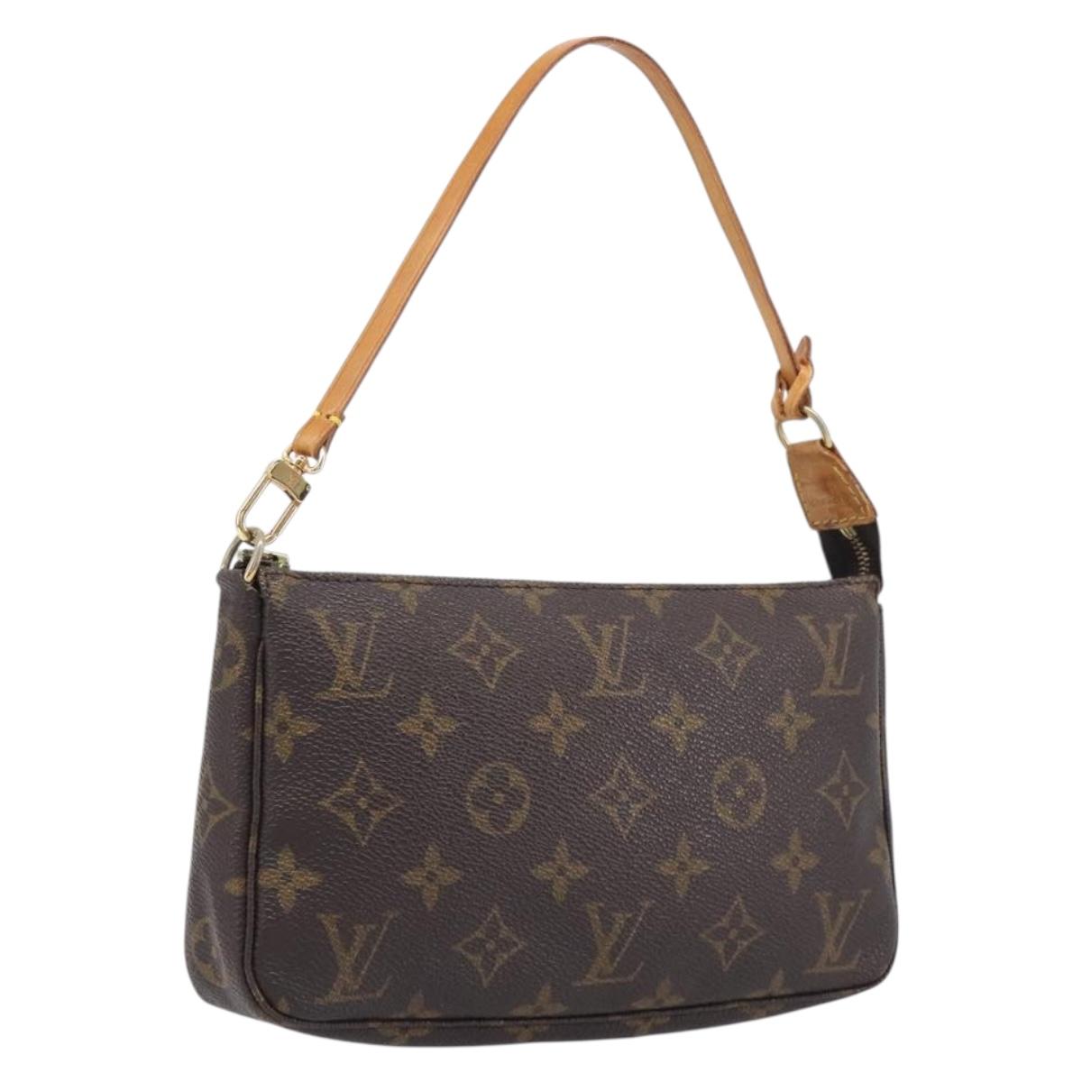 LOUIS VUITTON Monogram Pochette Accessoires Pouch M51980 LV Auth 207784A