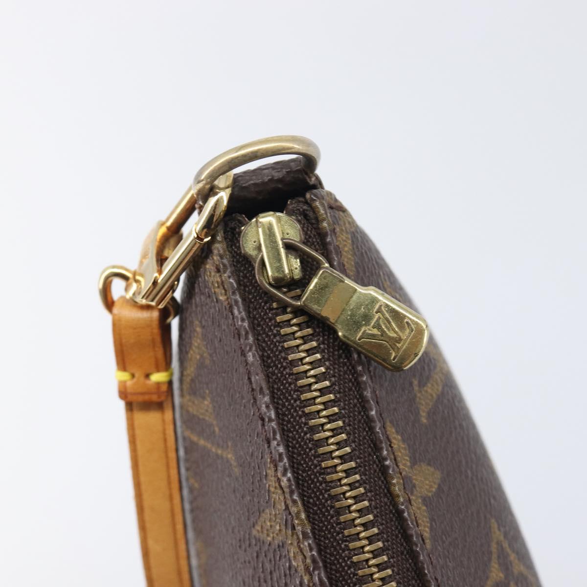 LOUIS VUITTON Monogram Pochette Accessoires Pouch M51980 LV Auth 207784A