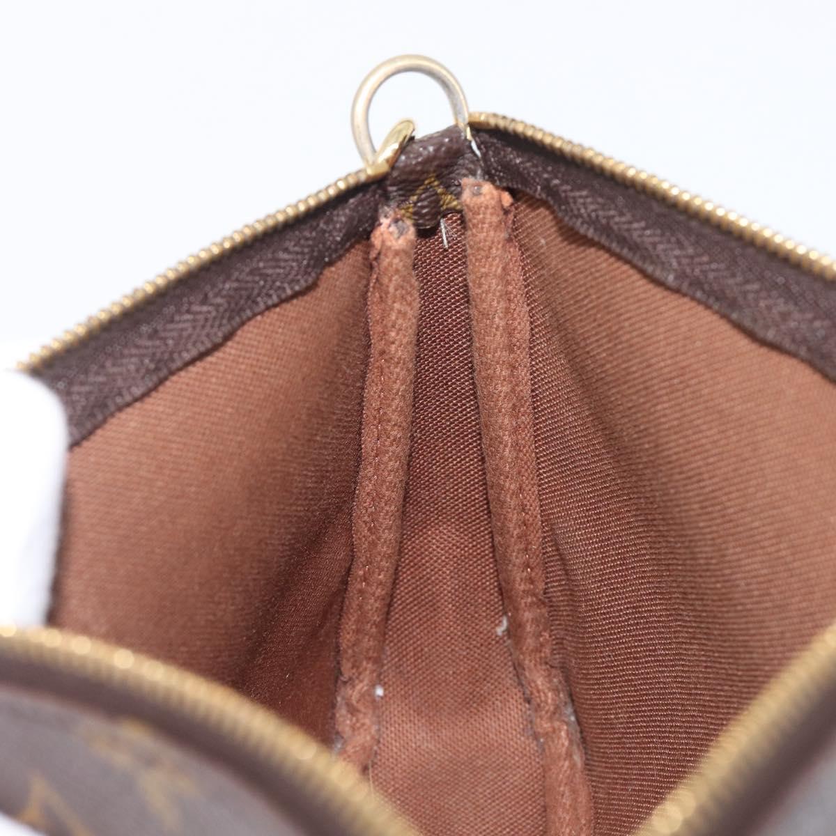 LOUIS VUITTON Monogram Pochette Accessoires Pouch M51980 LV Auth 207784A