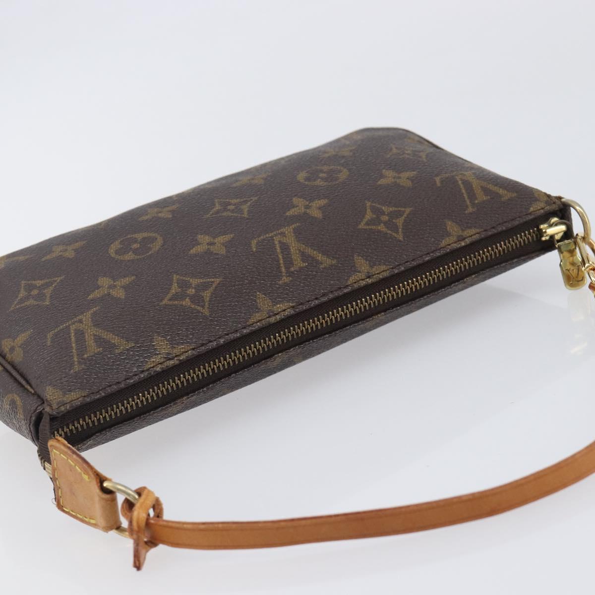 LOUIS VUITTON Monogram Pochette Accessoires Pouch M51980 LV Auth 207784A