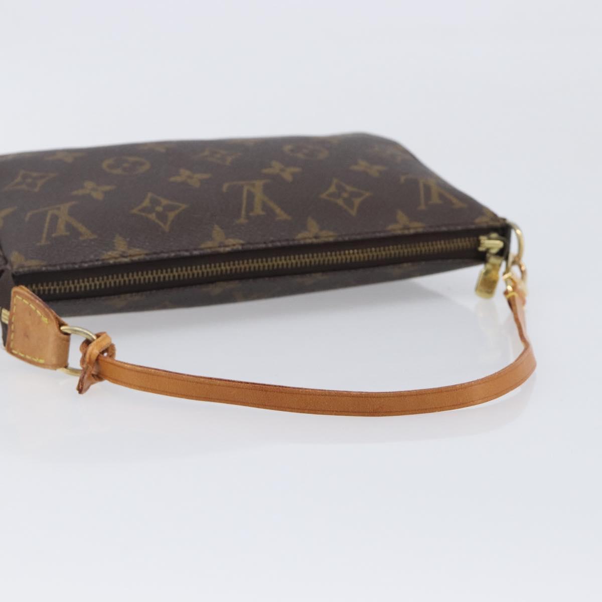LOUIS VUITTON Monogram Pochette Accessoires Pouch M51980 LV Auth 207784A