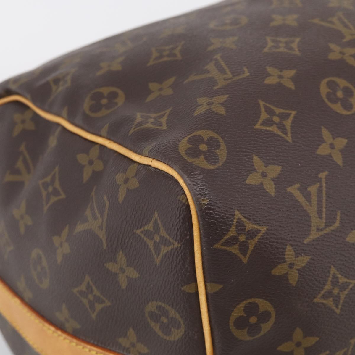 LOUIS VUITTON Monogram Keepall Bandouliere 50 Boston Bag M41416 LV Auth 207786A