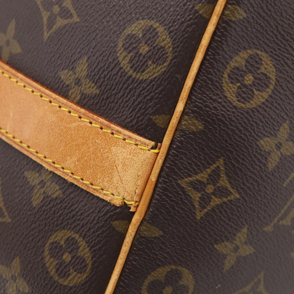 LOUIS VUITTON Monogram Keepall Bandouliere 50 Boston Bag M41416 LV Auth 207786A