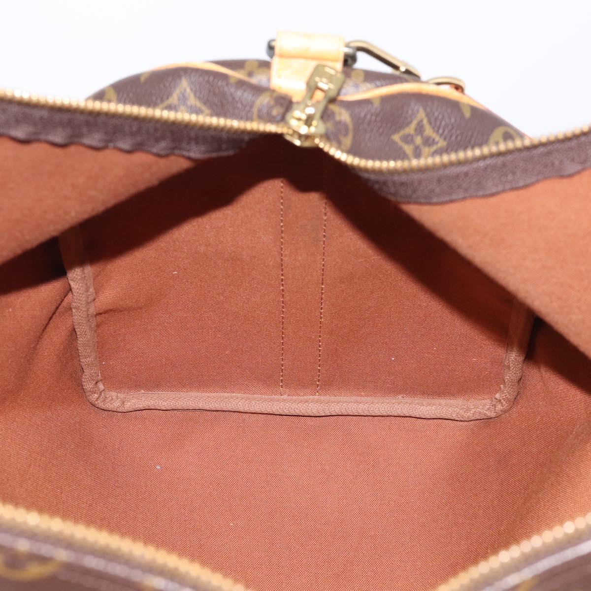 LOUIS VUITTON Monogram Keepall Bandouliere 50 Boston Bag M41416 LV Auth 207786A