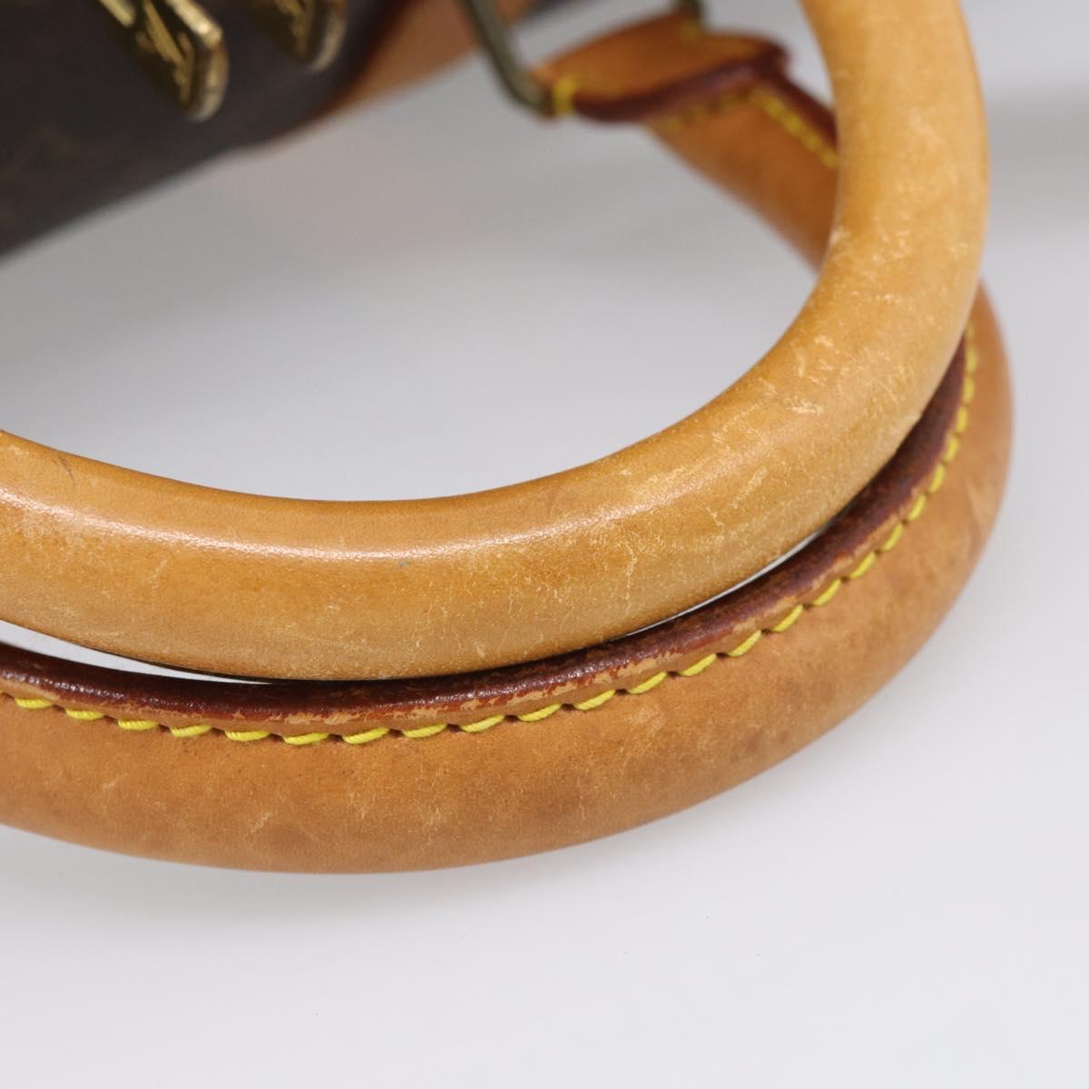 LOUIS VUITTON Monogram Keepall Bandouliere 50 Boston Bag M41416 LV Auth 207786A
