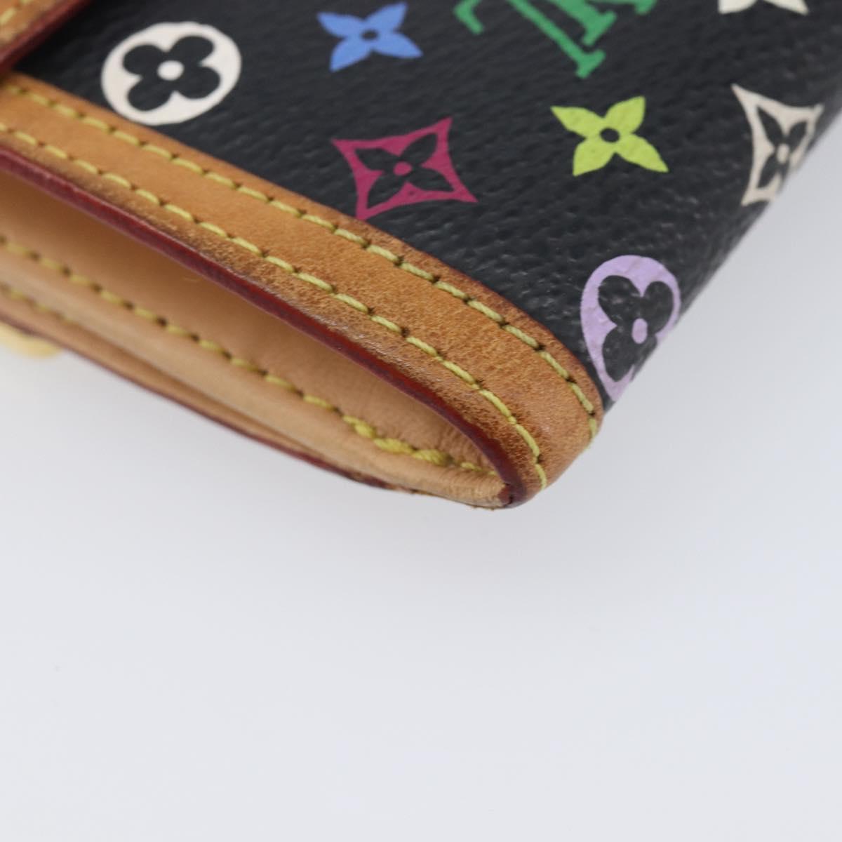 LOUIS VUITTON Multicolor Porte Monnaie Bier Cartes Credit M92984 Auth 207800