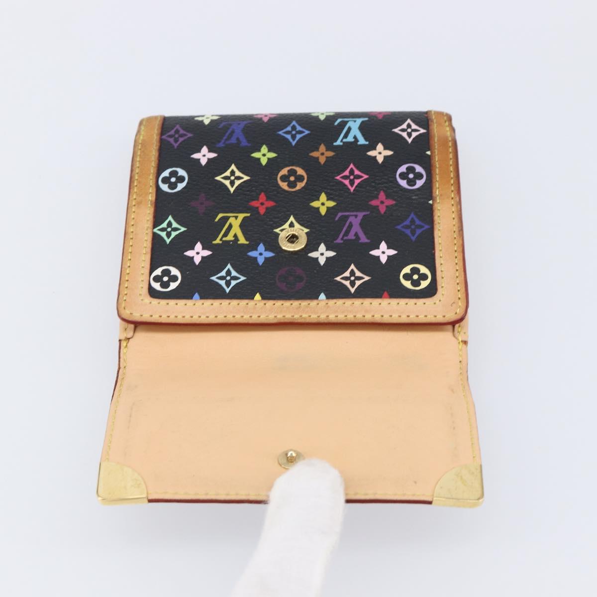 LOUIS VUITTON Multicolor Porte Monnaie Bier Cartes Credit M92984 Auth 207800