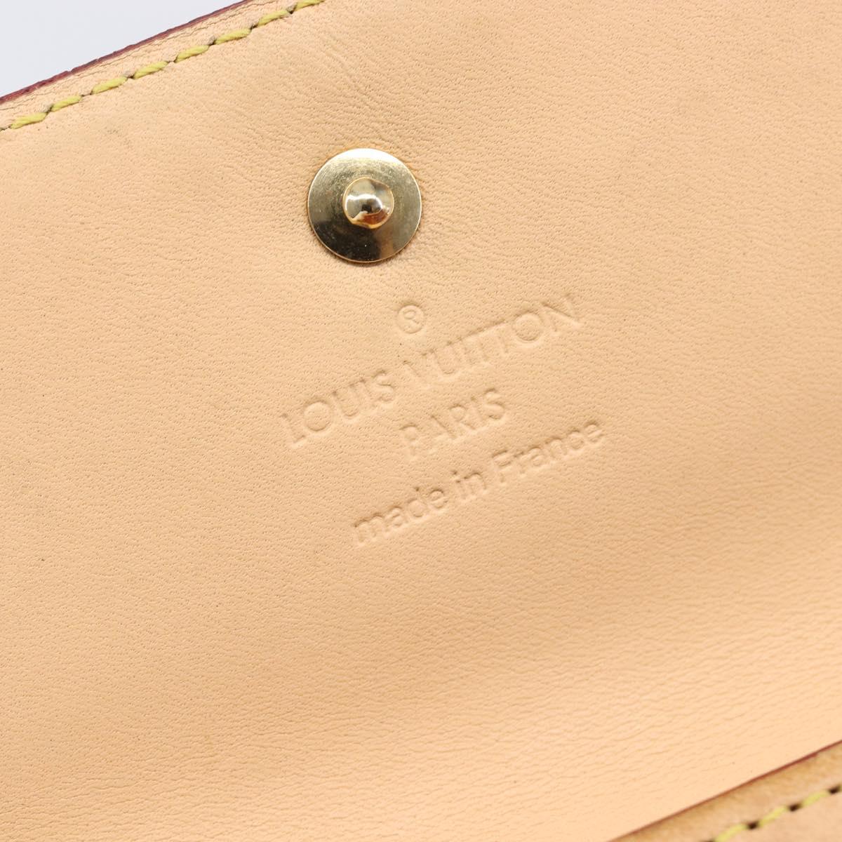 LOUIS VUITTON Multicolor Porte Monnaie Bier Cartes Credit M92984 Auth 207800