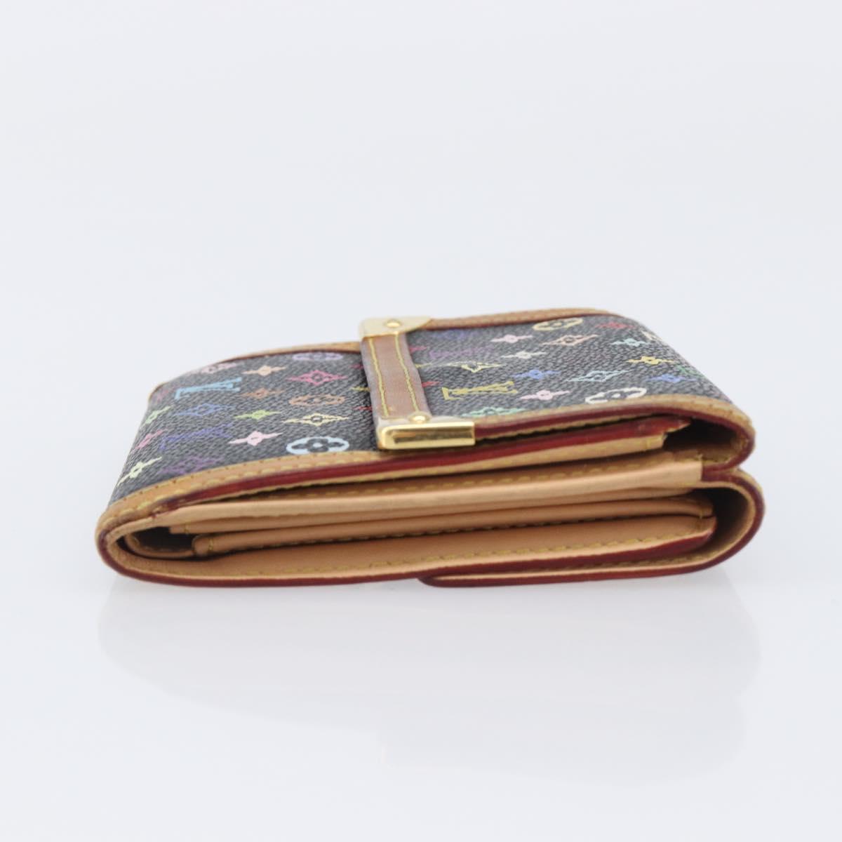 LOUIS VUITTON Multicolor Porte Monnaie Bier Cartes Credit M92984 Auth 207800