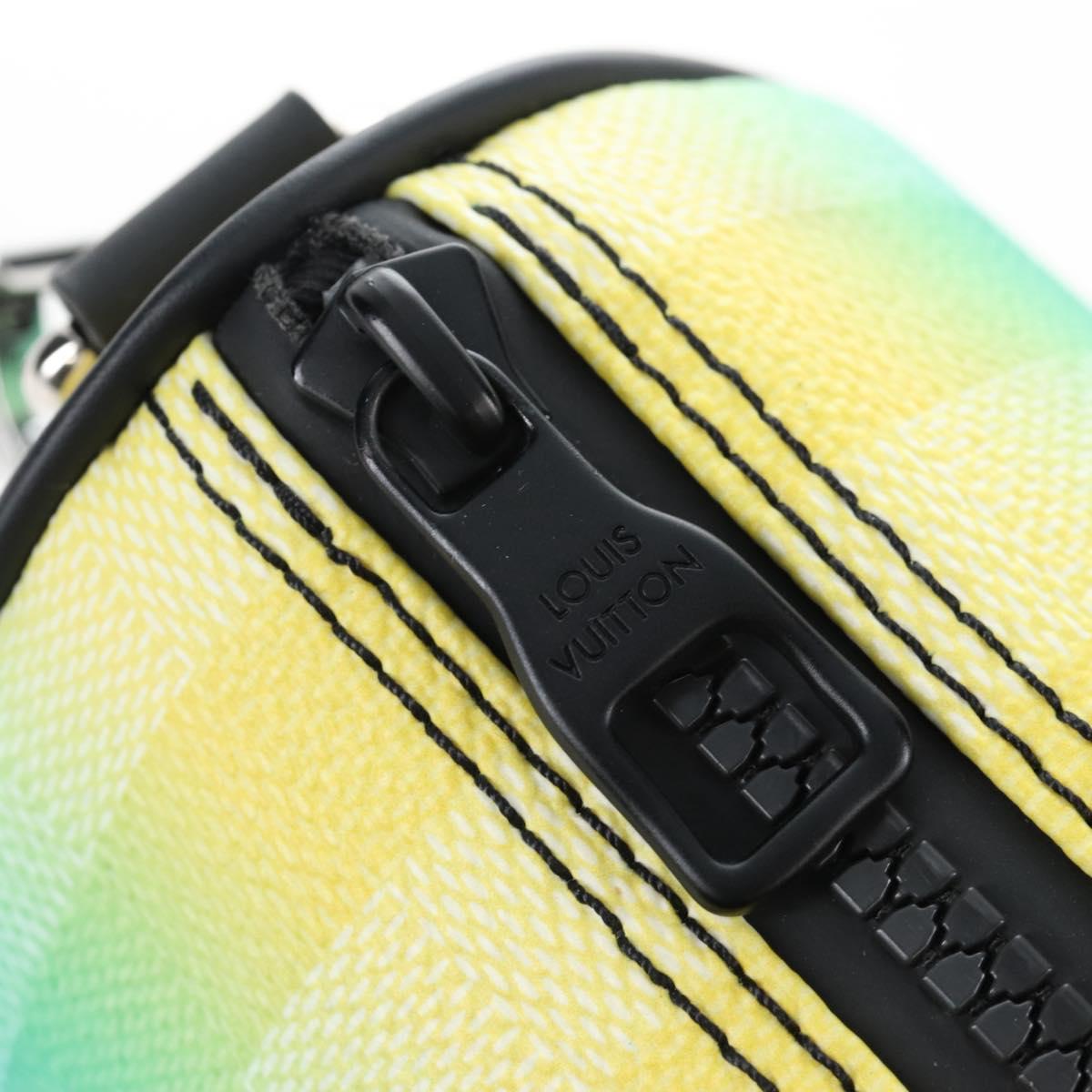 LOUIS VUITTON Damier Stripe Gradation Keepall XS Hand Bag M59949 Auth 207803SAM