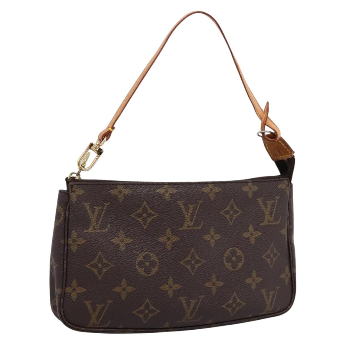 LOUIS VUITTON Monogram Pochette Accessoires Pouch M51980 LV Auth 207808A