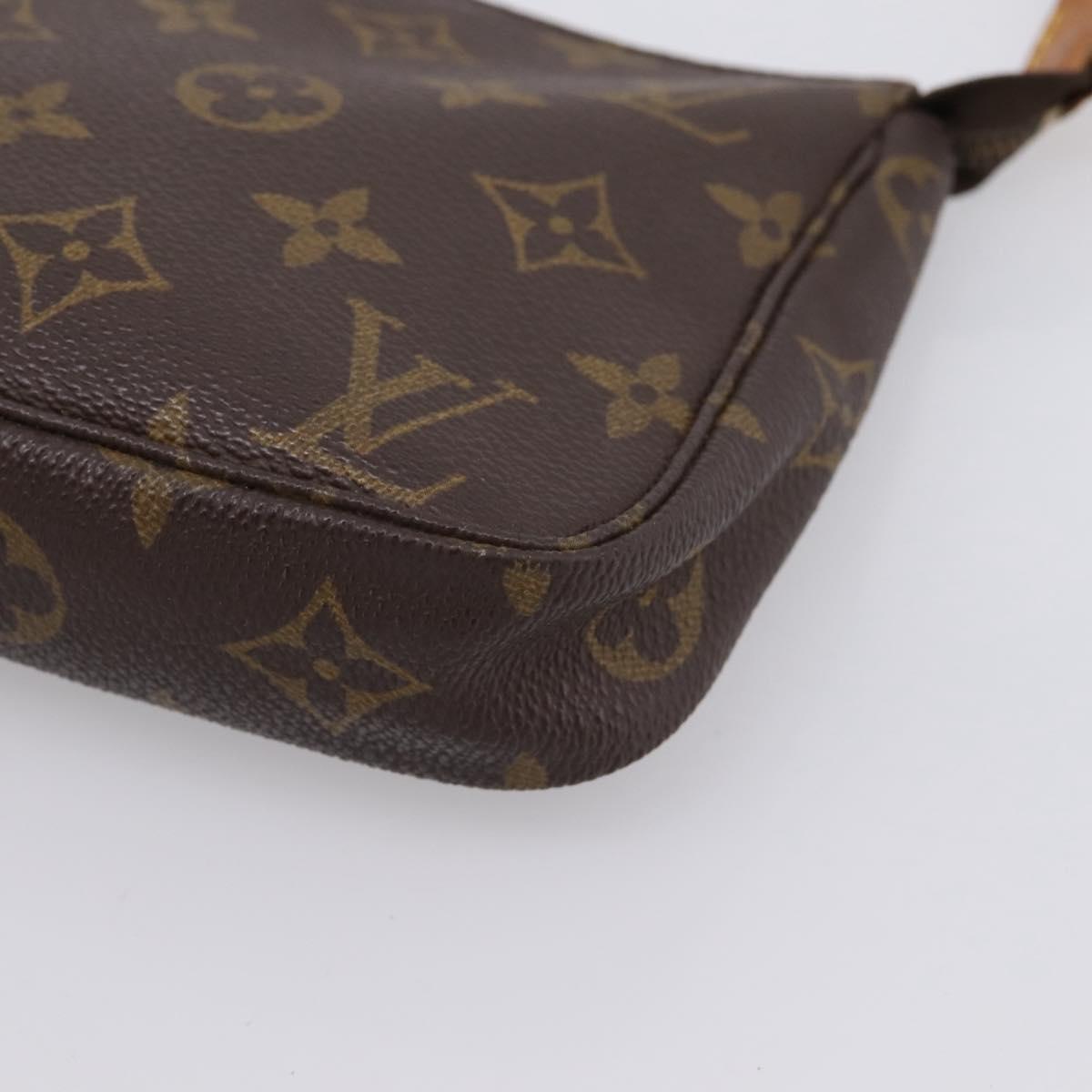 LOUIS VUITTON Monogram Pochette Accessoires Pouch M51980 LV Auth 207808A
