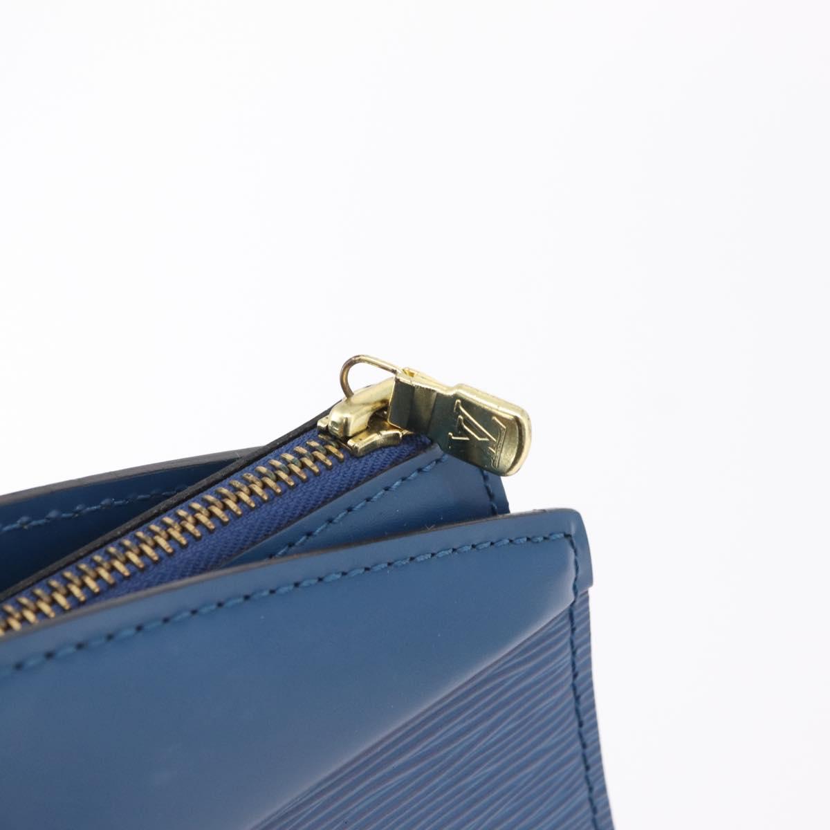 LOUIS VUITTON Epi Riviera Hand Bag Blue M48185 LV Auth 207859