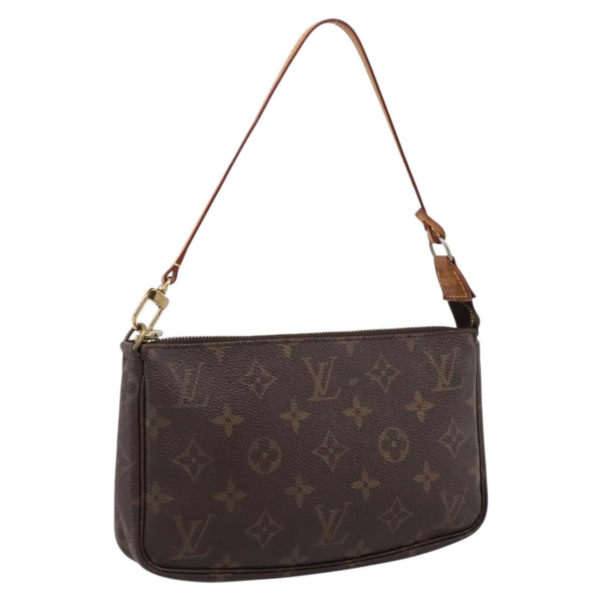 LOUIS VUITTON Monogram Pochette Accessoires Pouch M51980 LV Auth 207881A