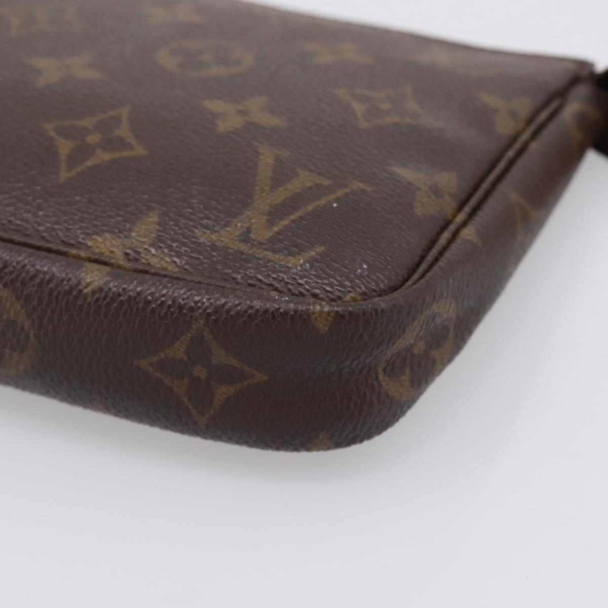 LOUIS VUITTON Monogram Pochette Accessoires Pouch M51980 LV Auth 207881A