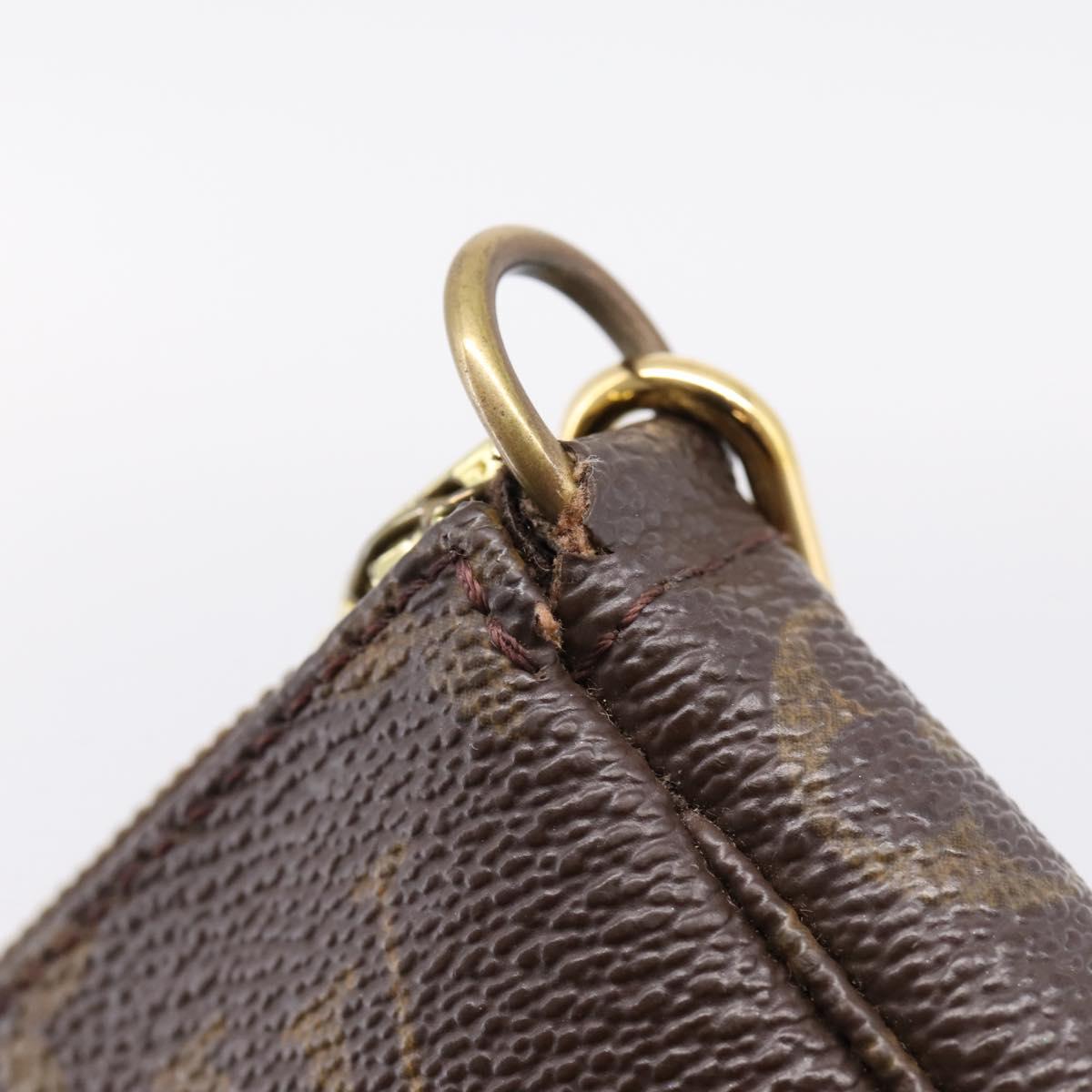 LOUIS VUITTON Monogram Pochette Accessoires Pouch M51980 LV Auth 207881A